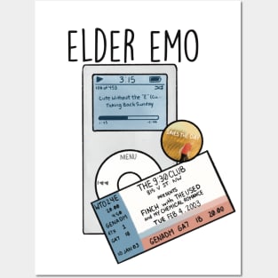 Elder Emo Posters and Art